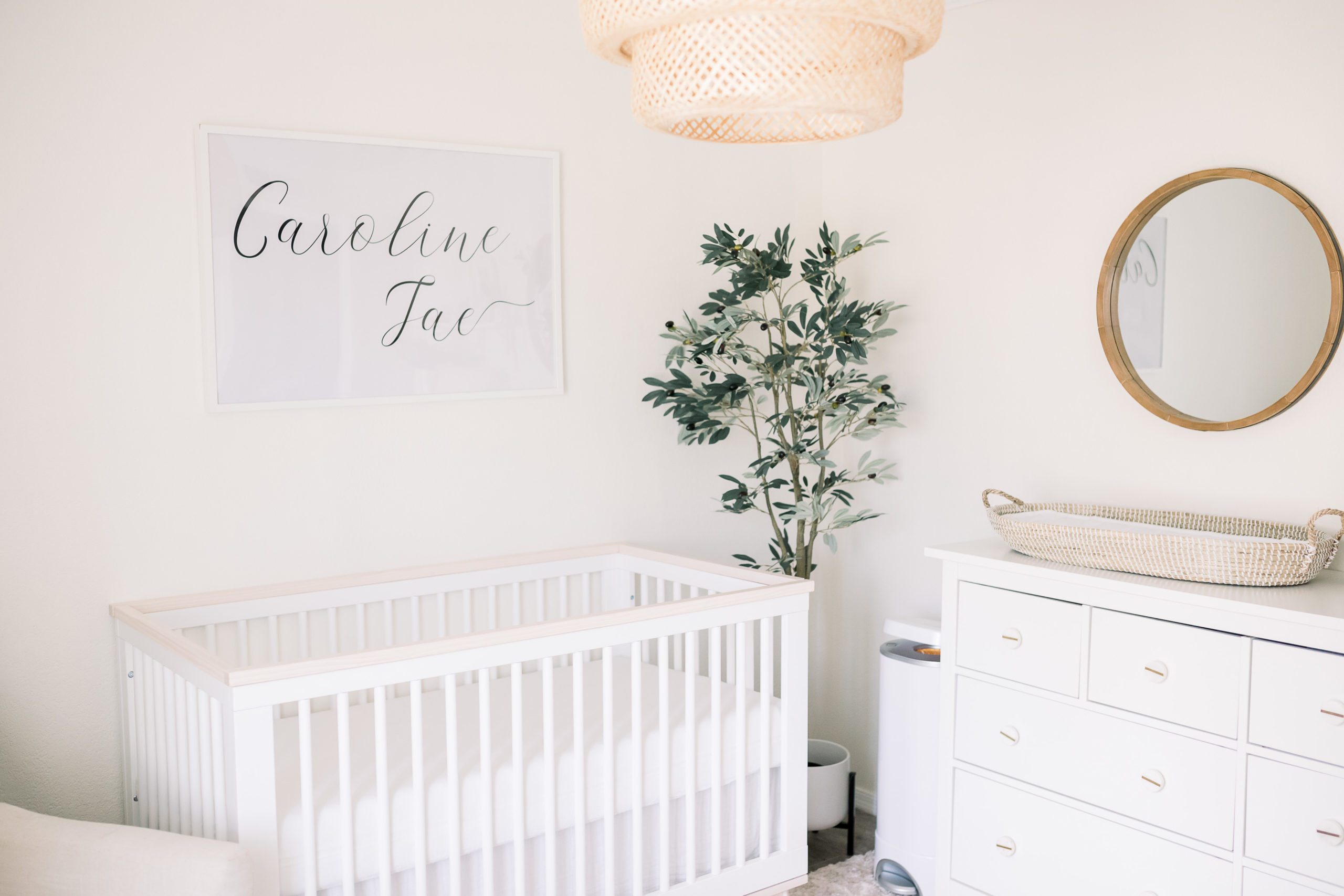 Nursery of the Month: Caroline's Simple & Sweet Nursery - Brenna Heater